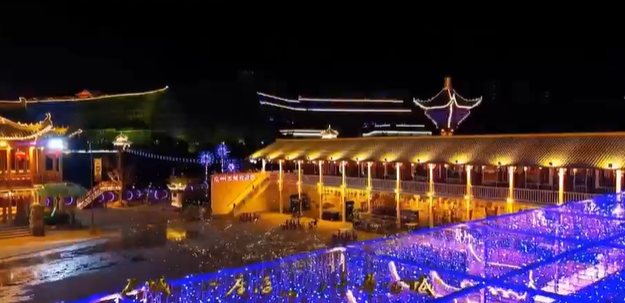 【網(wǎng)絡(luò)中國節(jié)·元宵】慶陽夜景丨慶城，一座活著的千年古城