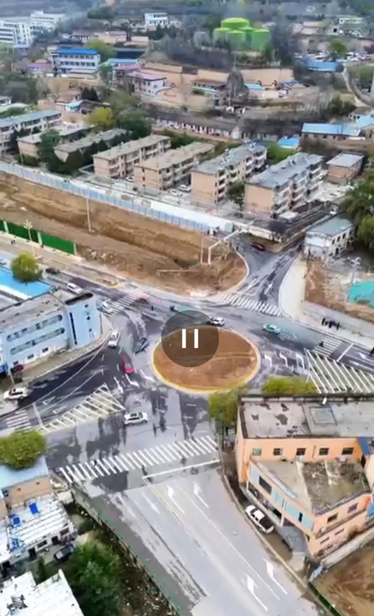 【V視】破堵！慶城新區(qū)路口“變身”