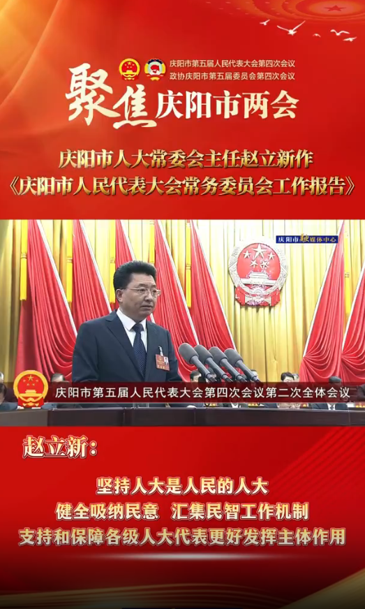兩會(huì)V視(31)丨趙立新：堅(jiān)持人大是人民的人大，健全吸納民意、匯集民智工作機(jī)制，支持和保障各級(jí)人大代表更好發(fā)揮主體作用