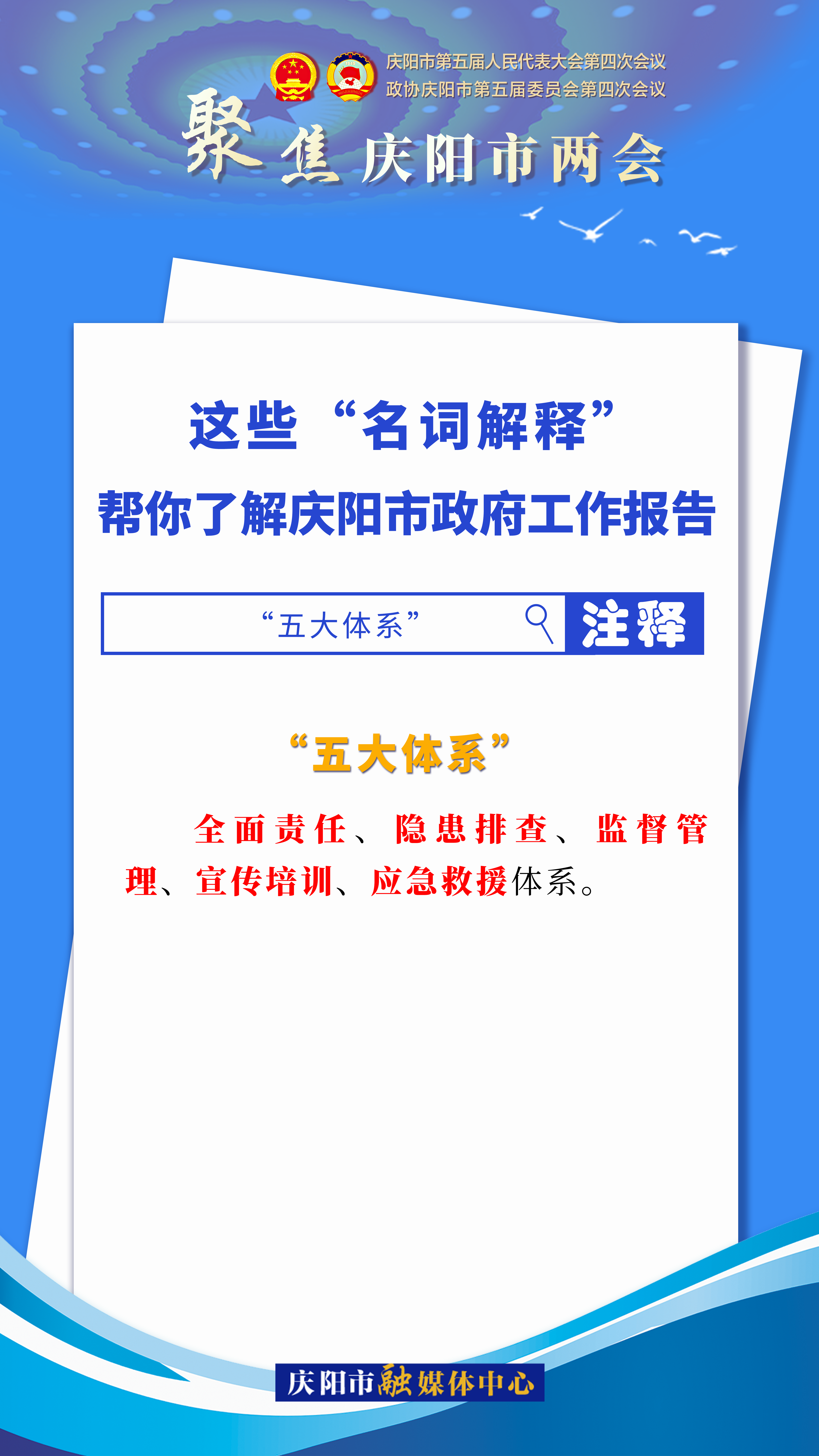 海報｜這些“名詞解釋”，幫你了解慶陽市政府工作報告（6）