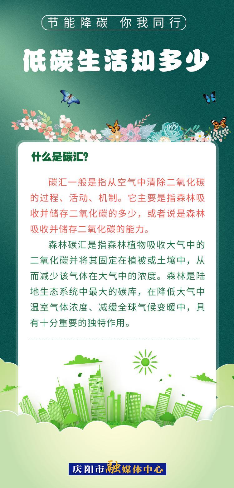 【節(jié)能降碳 你我同行】低碳生活知多少（5）：什么是碳匯？