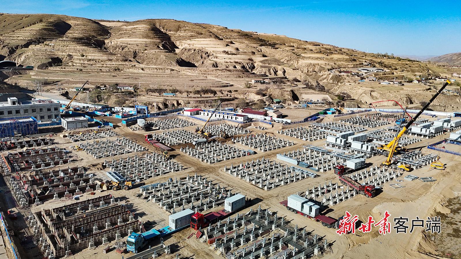 環(huán)縣：“隴電入魯”配套儲能項目建設加速推進