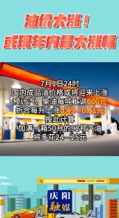油價(jià)大漲！或現(xiàn)年內(nèi)最大漲幅